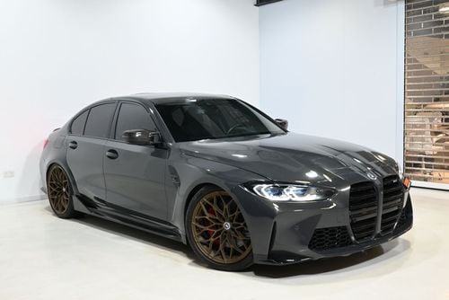 بي أم دبليو M3 كومبيتيشن سيارة BMW M3 كومبيتشن موديل 2021، سجل صيانة كامل، ضمان لمدة عام، عداد كيلومترات منخفض