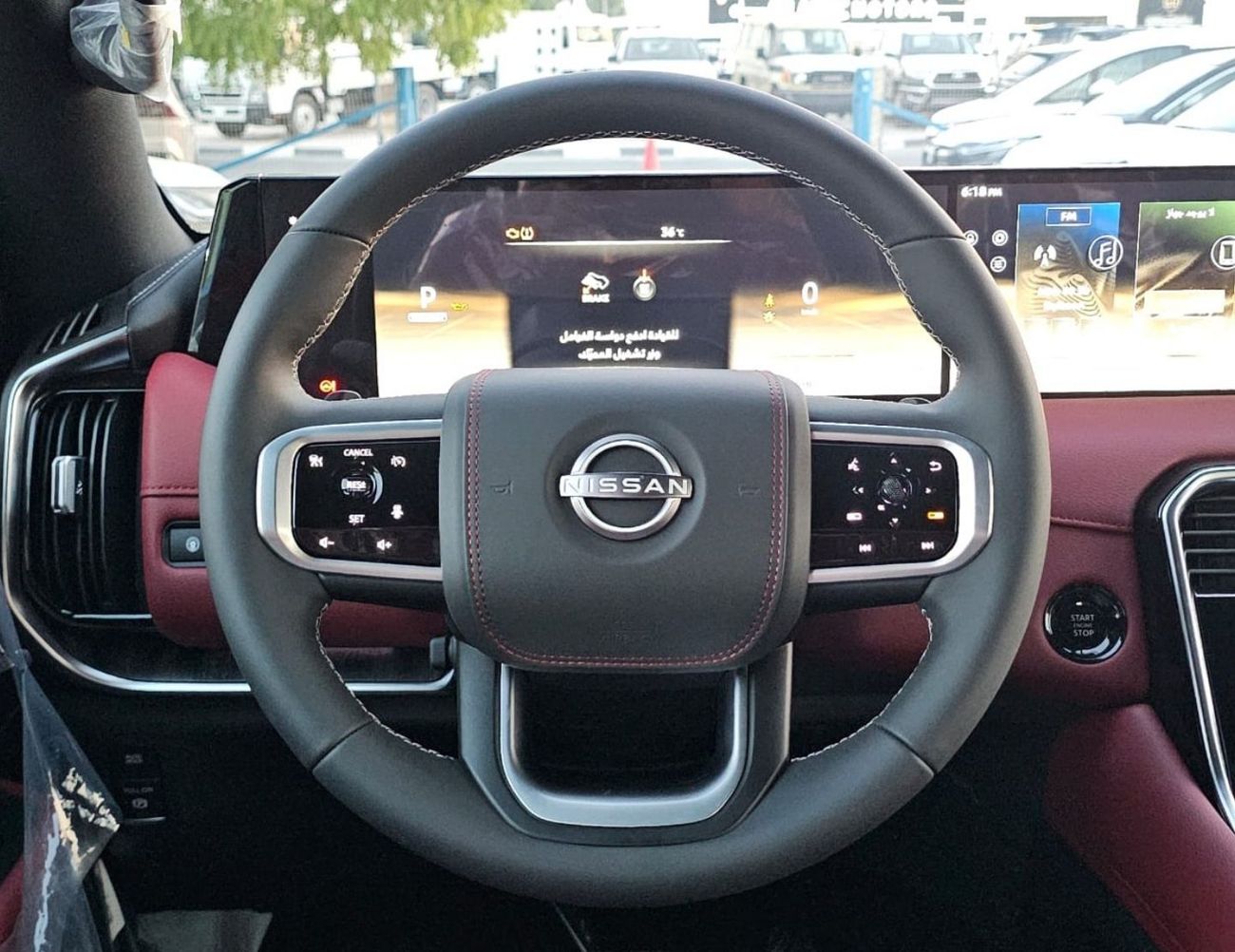Nissan Patrol LE PLATINUM TURBO || 3.5L PETROL V6 4WD | FULL OPTION (CODE # NPLEP)