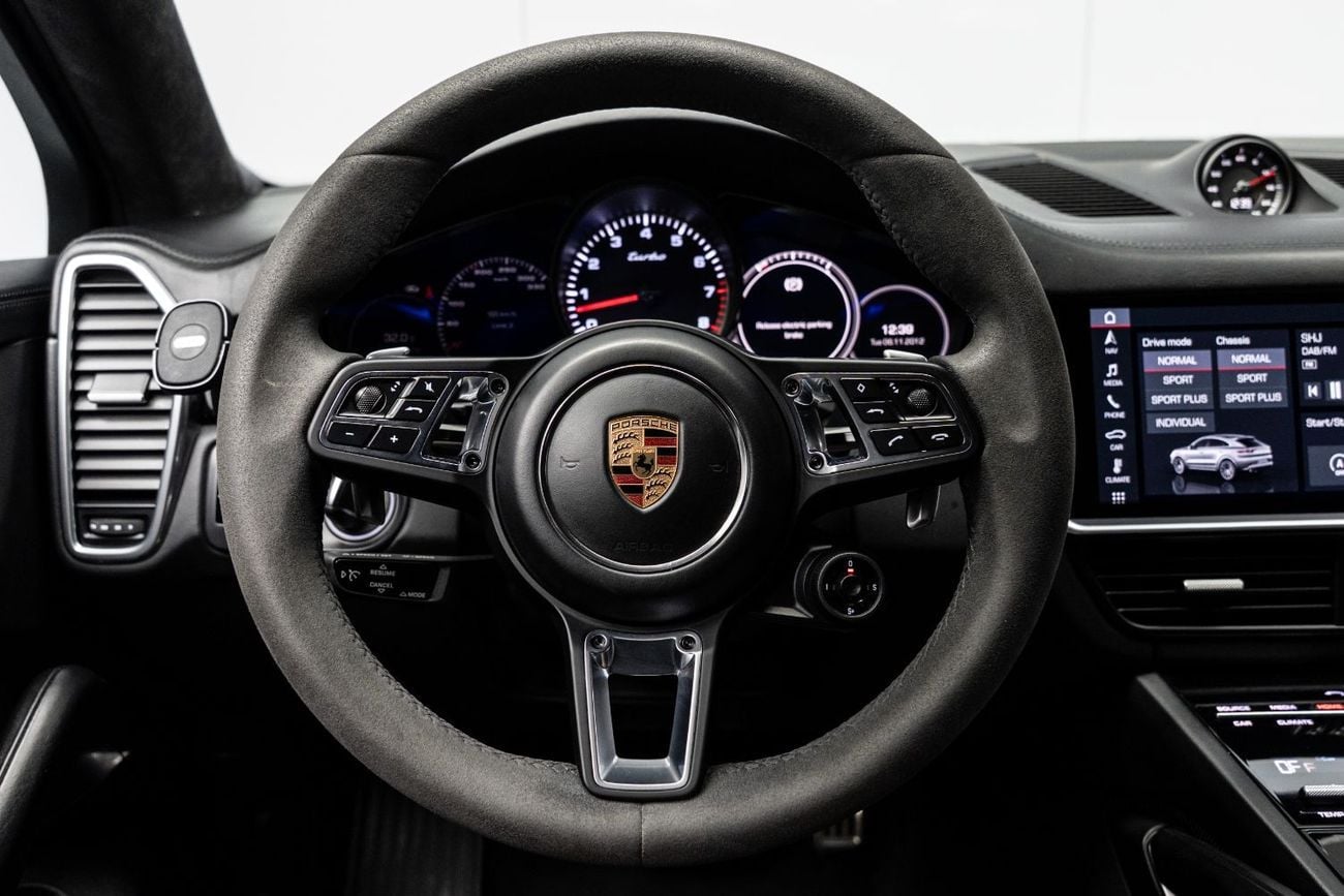 Porsche Cayenne TURBO BUY NOW, PAY 2027 | THE BLACKLINE STANDARD | December 2026 Porsche Warranty, GCC, Low KMs