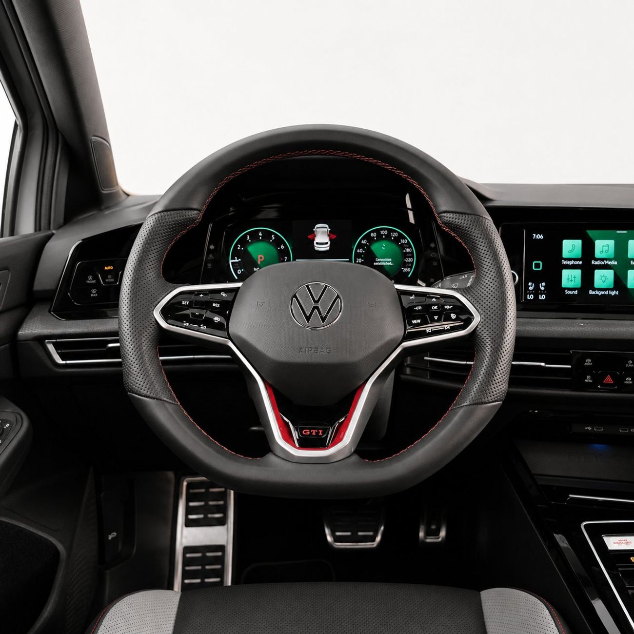 فولكس واجن جولف GTI P2 AED 2,203 P.M • 0% Downpayment • VW Golf GTI P2 • 1 Year Warranty