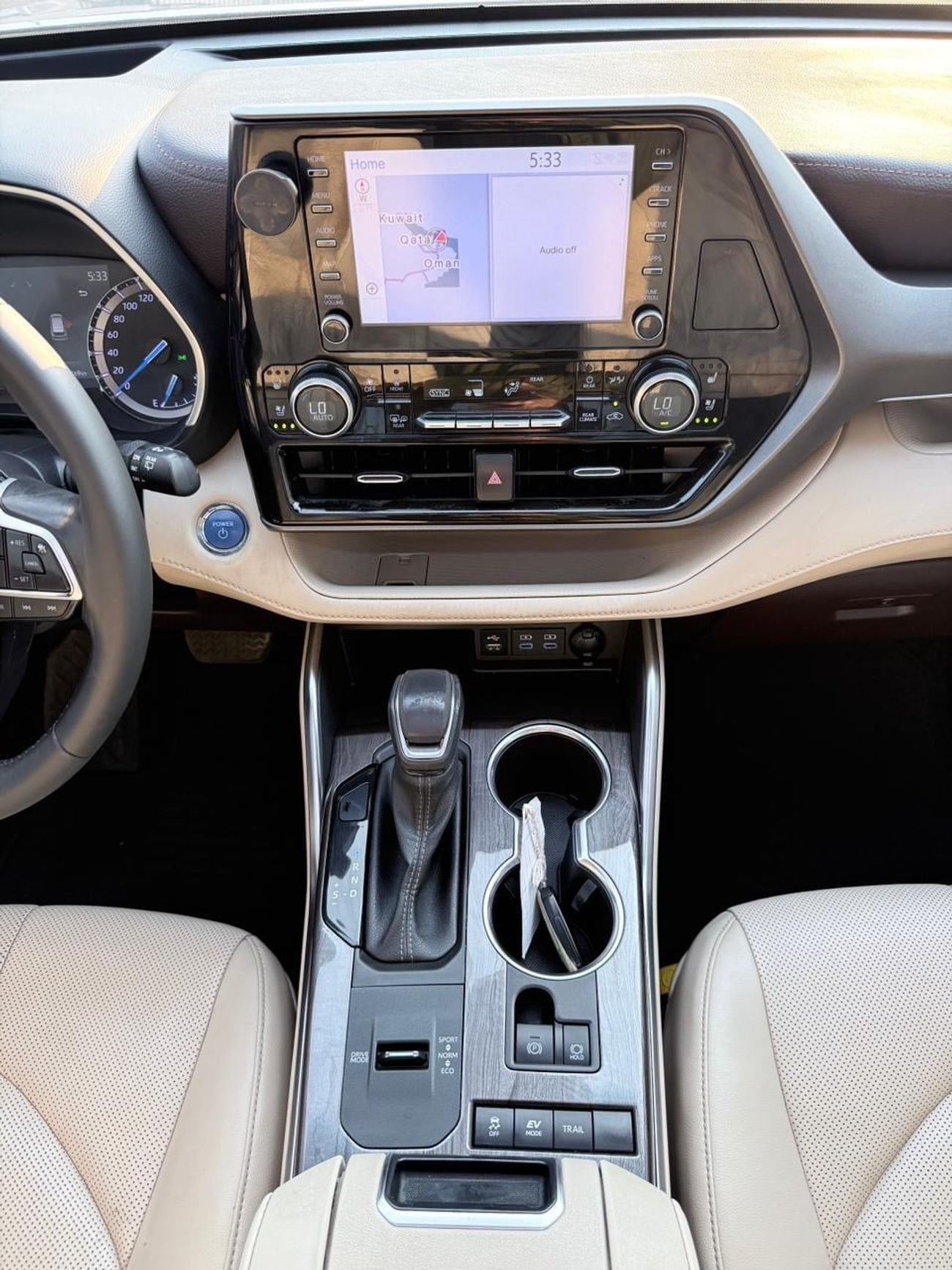 Toyota Highlander VXR Hybrid platinum panoramic, 360 camera