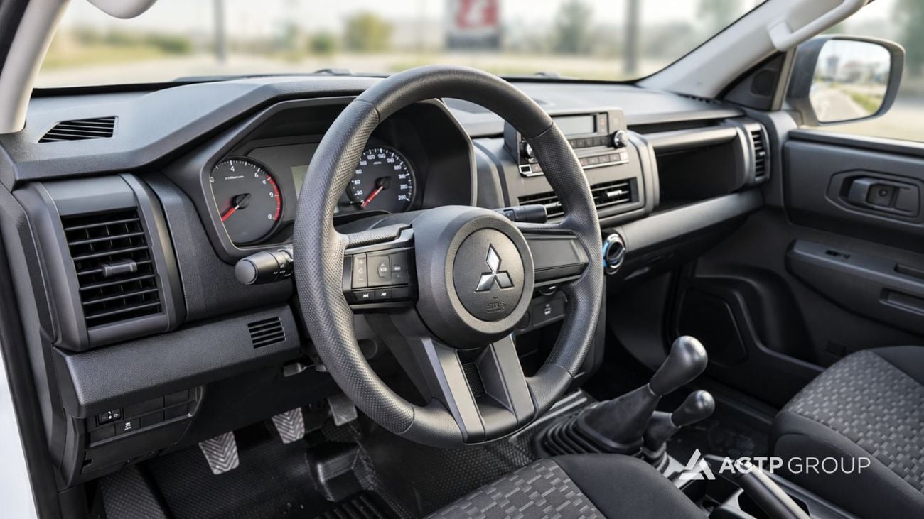 ميتسوبيشي L200 GL محرك ديزل سعة 2.4 لتر | ناقل حركة يدوي | دفع رباعي | كابينة مفردة | مواصفات خليجية | خيار أساسي | أب