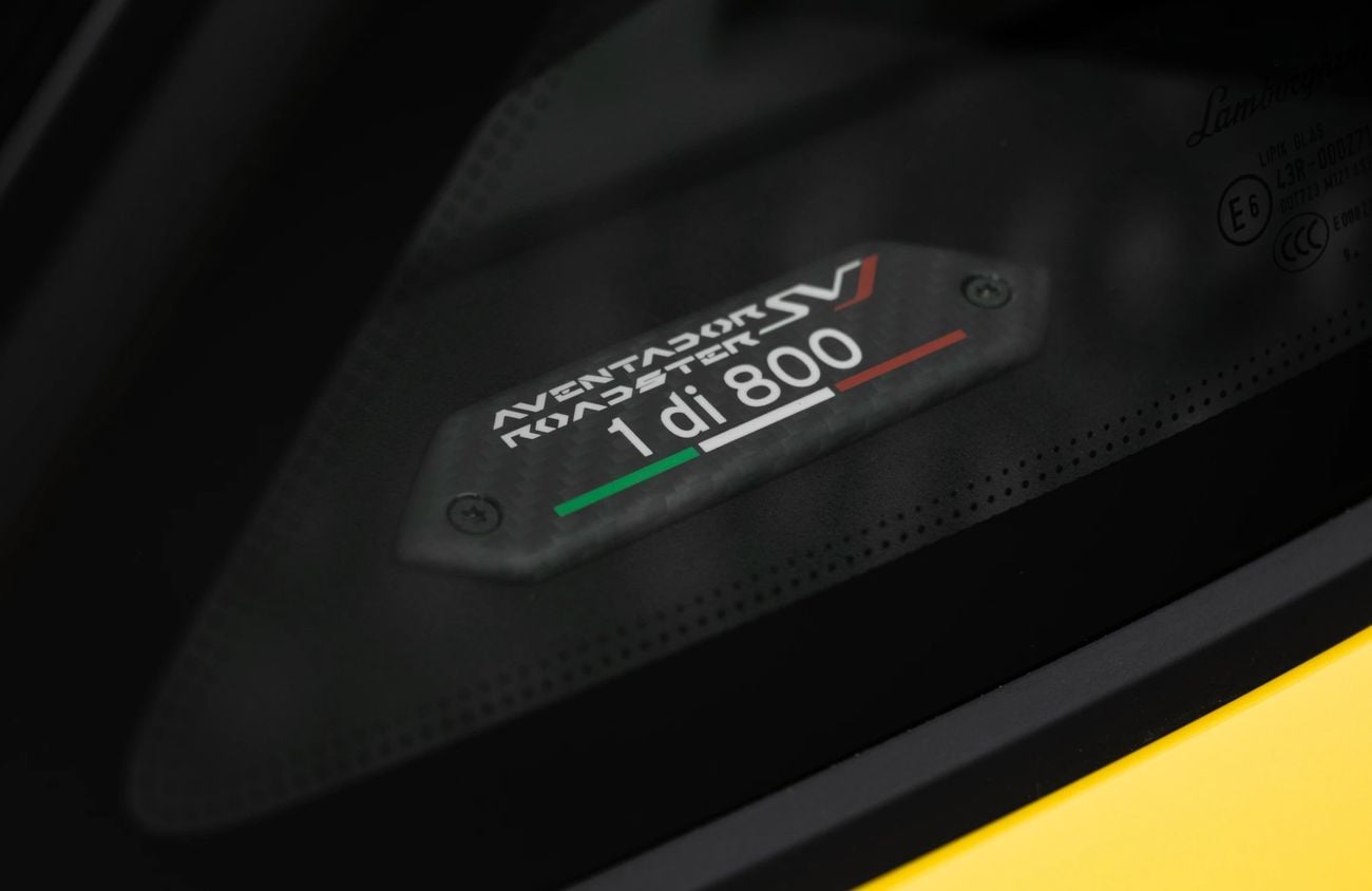 لامبورغيني أفينتادور 6.5L V12 Naturally Aspirated Engine