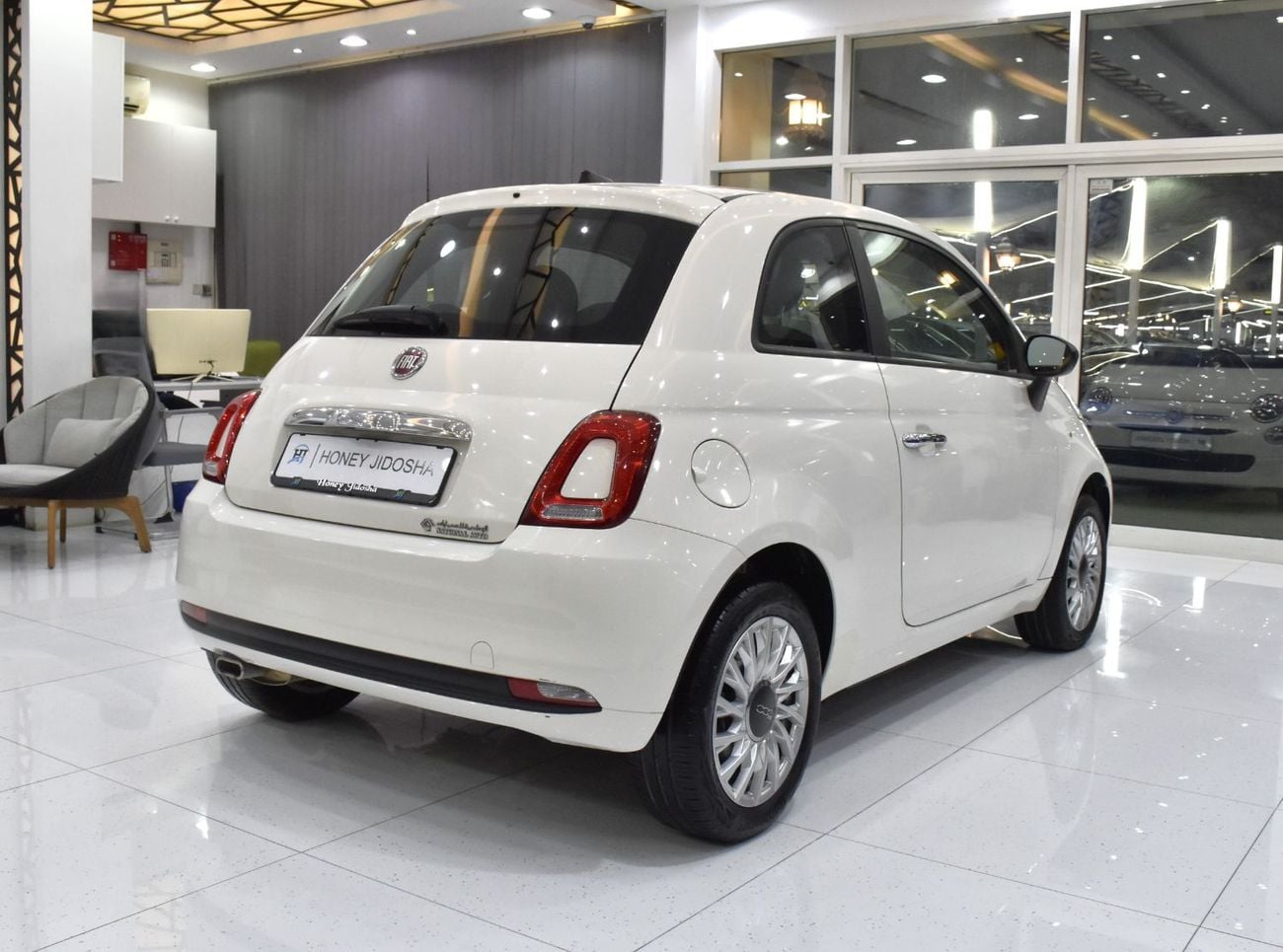 Fiat 500 DOLCEVITA EXCELLENT DEAL for our Fiat 500 Dolcevita ( 2024 Model ) in White Color GCC Specs