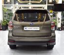 Subaru Forester PREMIUM EXCELLENT DEAL for our Subaru Forester AWD ( 2018 Model ) in Brown Color GCC Specs