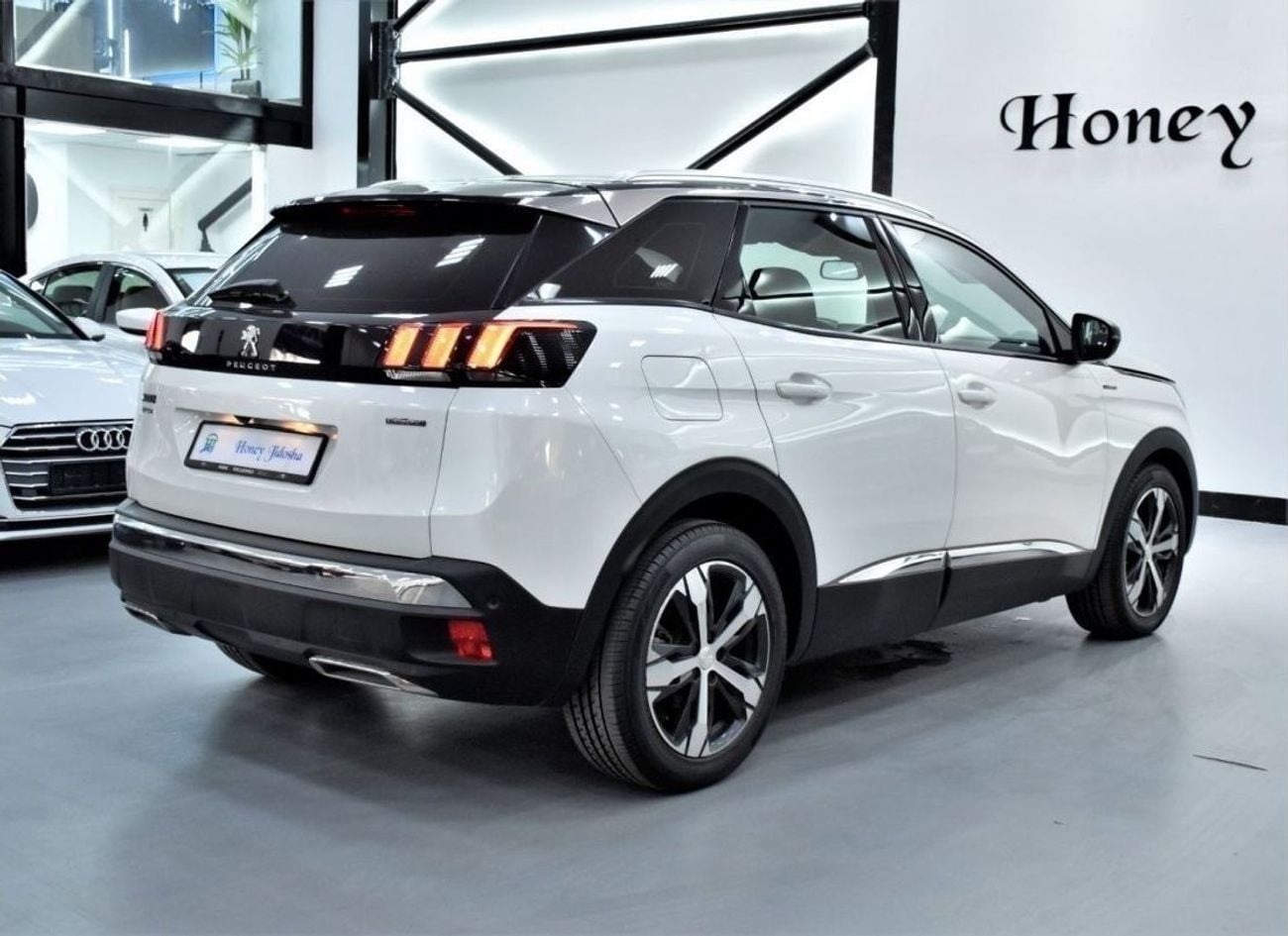 Peugeot 3008 GT LINE EXCELLENT DEAL for our Peugeot 3008 Turbo ( 2020 Model ) in White Color GCC Specs