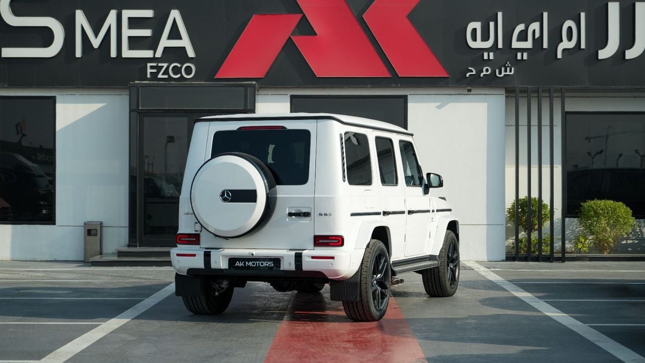 مرسيدس بنز G 63 AMG STANDARD PEARL WHITE 2026MY Export Only
