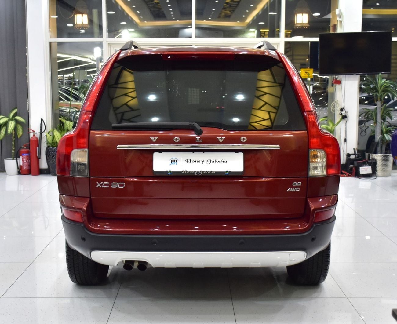 Volvo XC90 EXECUTIVE EXCELLENT DEAL for our Volvo XC90 3.2 AWD ( 2011 Model ) in Red Color GCC Specs
