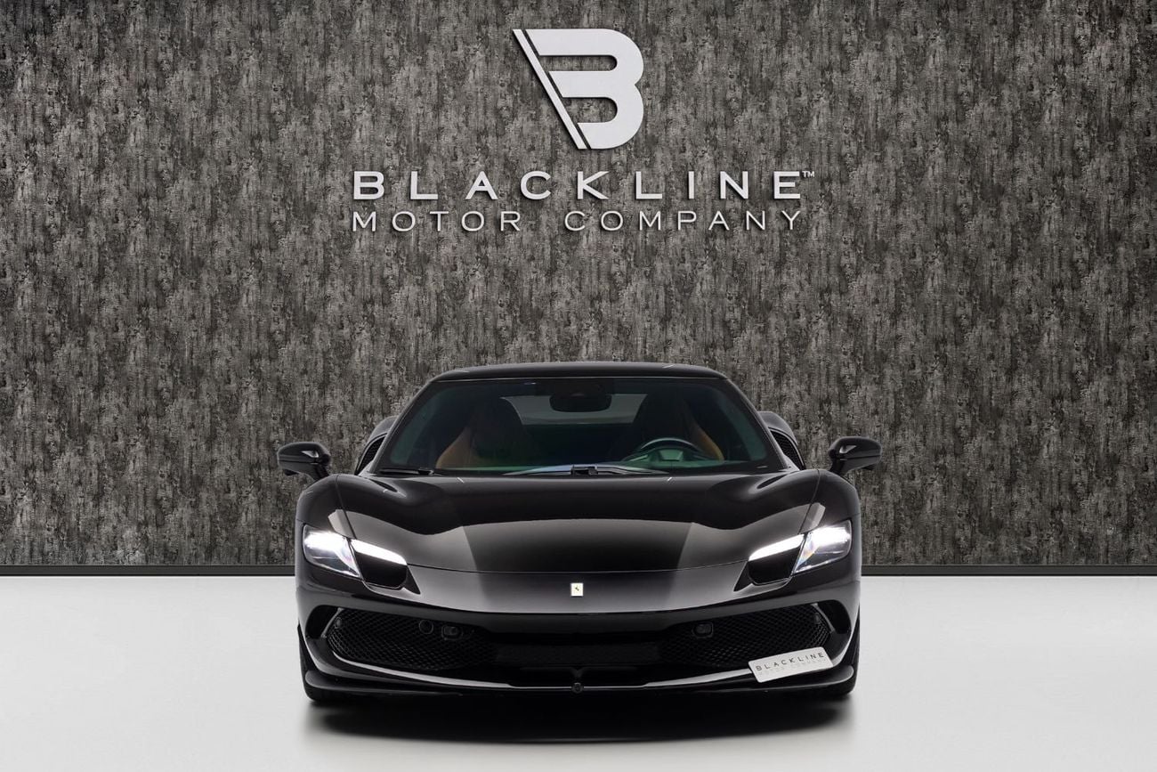 Ferrari 296 GTB BUY NOW, PAY 2027 | THE BLACKLINE STANDARD | Warranty, Ferrari Service Contract, Low KMs, GCC