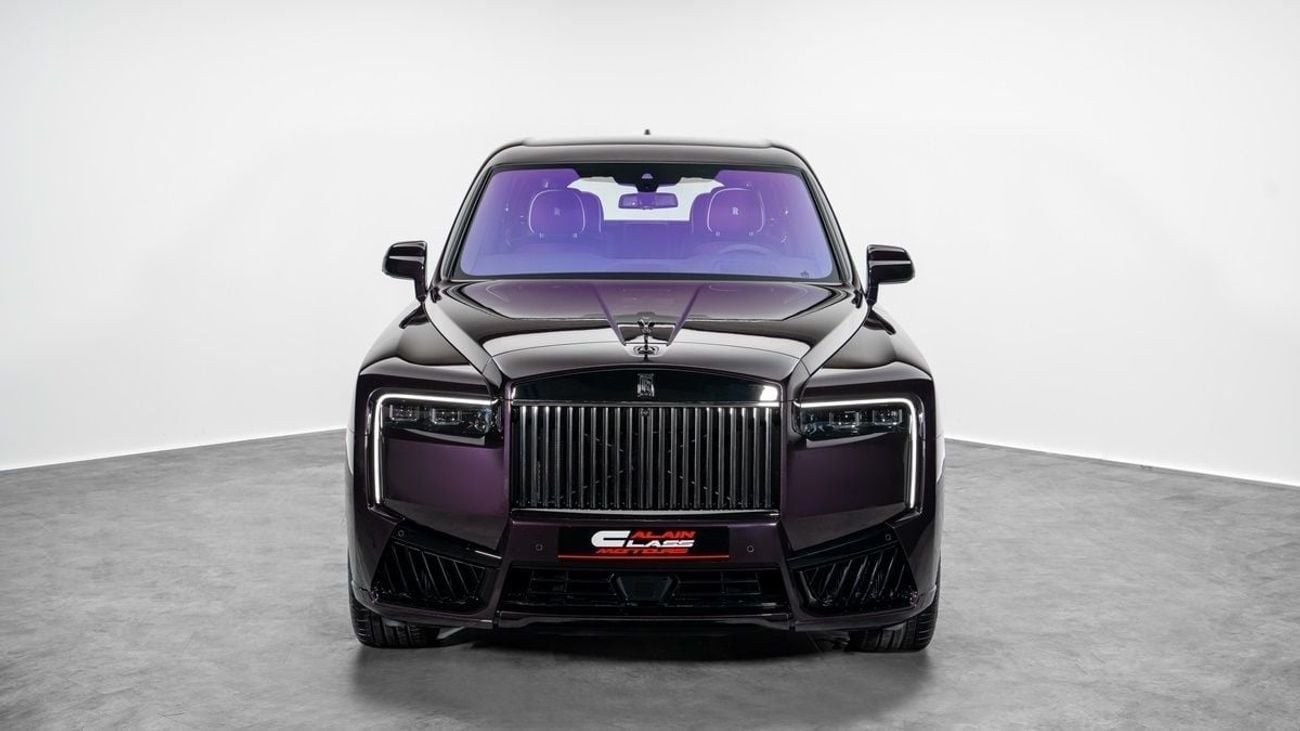 Rolls Royce Cullinan BLACK BADGE - 2026 - GCC - Under Warranty and Service Contract