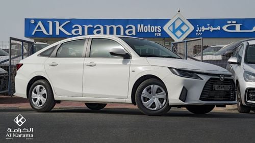 Toyota Yaris E - 1.5L Automatic - GCC Specification - Power Mirror - AC/Heater - Touch Screen Media Player