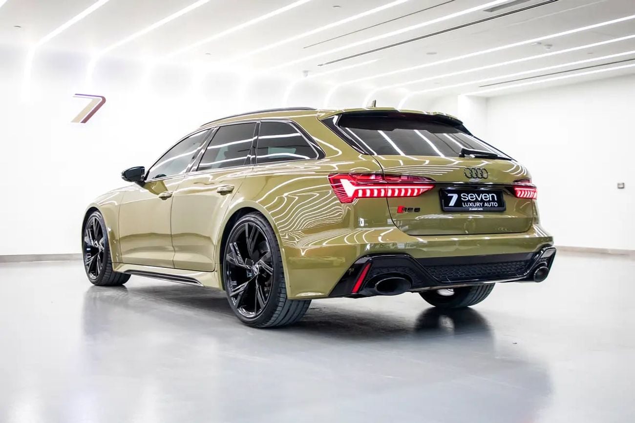 أودي RS6 Avant TFSI Quattro - European Specs - Pristine Condition