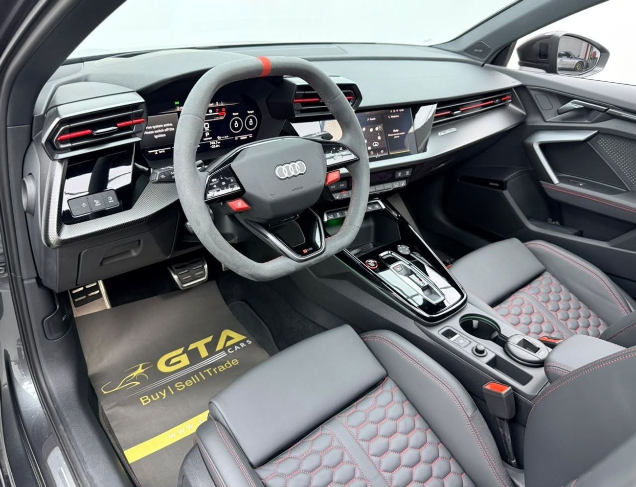 Audi RS3 TFSI SPORTBACK 2026 Audi RS3 Sportback, 2030 Audi Warranty + Service Pack, Carbon Fiber Package, Low Km, GCC