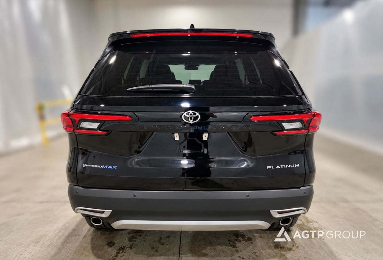 Toyota Grand Highlander 2.4L Turbo Hybrid | FULL OPTION | Automatic | Canadian Specs | Black | EXPORT ONLY