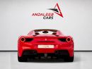 Ferrari 488 Spider Spider FERRARI 488 SPIDER | 670 HP V8 | FULL AL TAYER SERVICE HISTORY | 2017 GCC