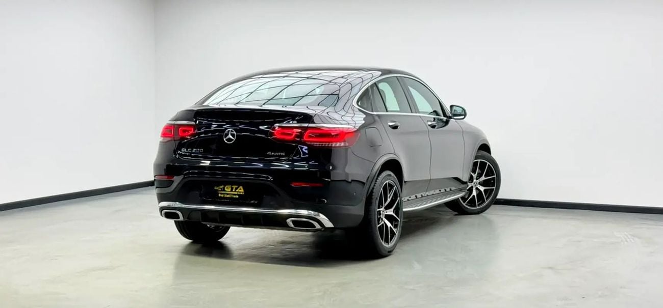 Mercedes Benz Glc 220d 4matic GLC200 4MATIC Coupe, MB Warranty + Service Pack, Fully Loaded, GCC