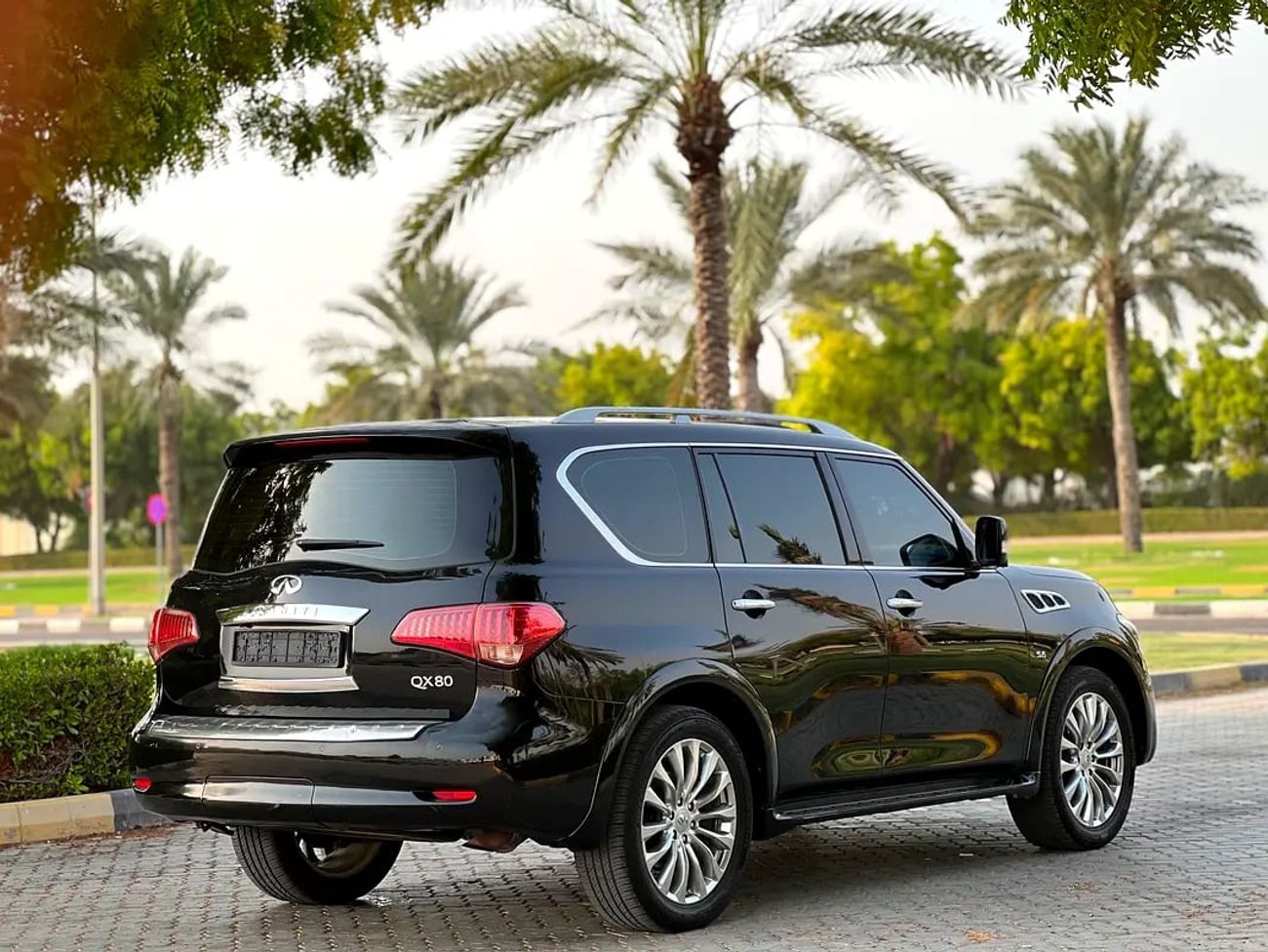 إنفينيتي QX80 Standard | GCC Specs | Well Maintained