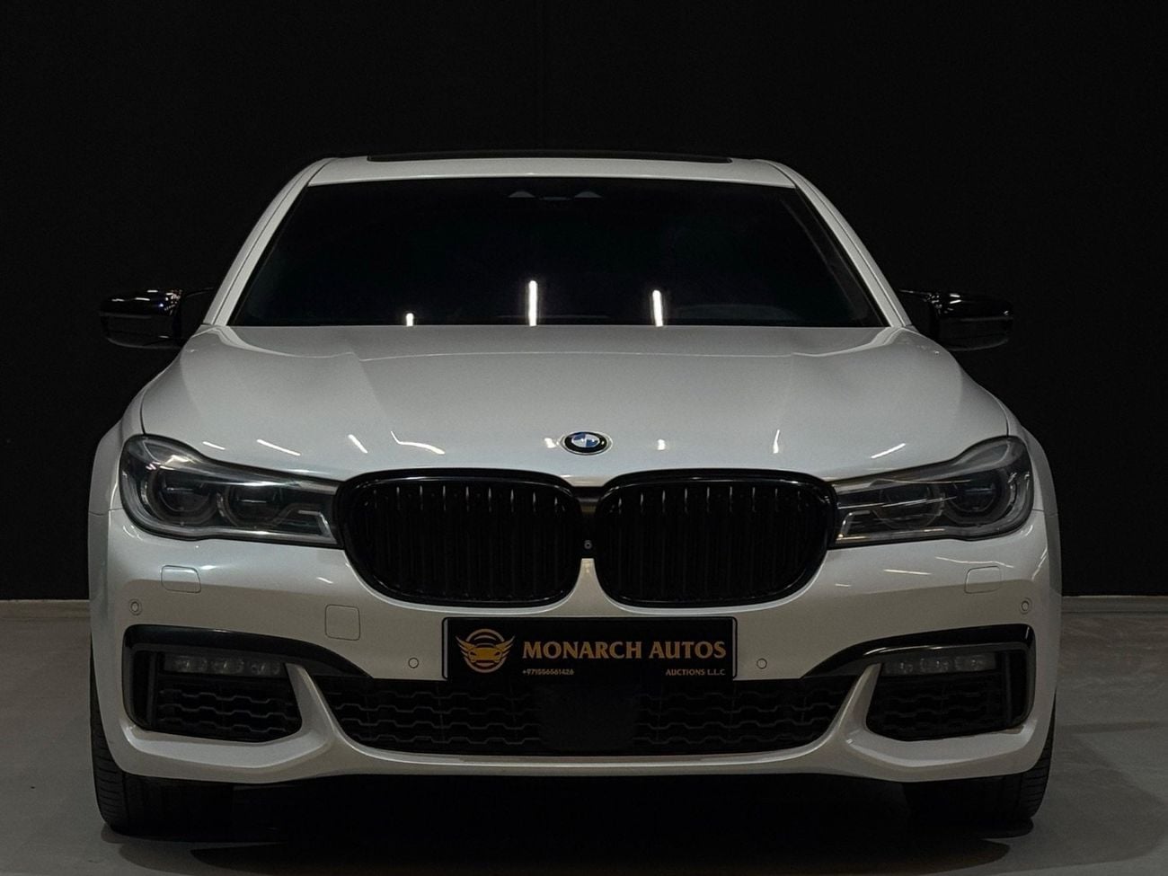 BMW 750Li XDRIVE M SPORT 2018 | GCC | 130,000 km | 90,000 AED