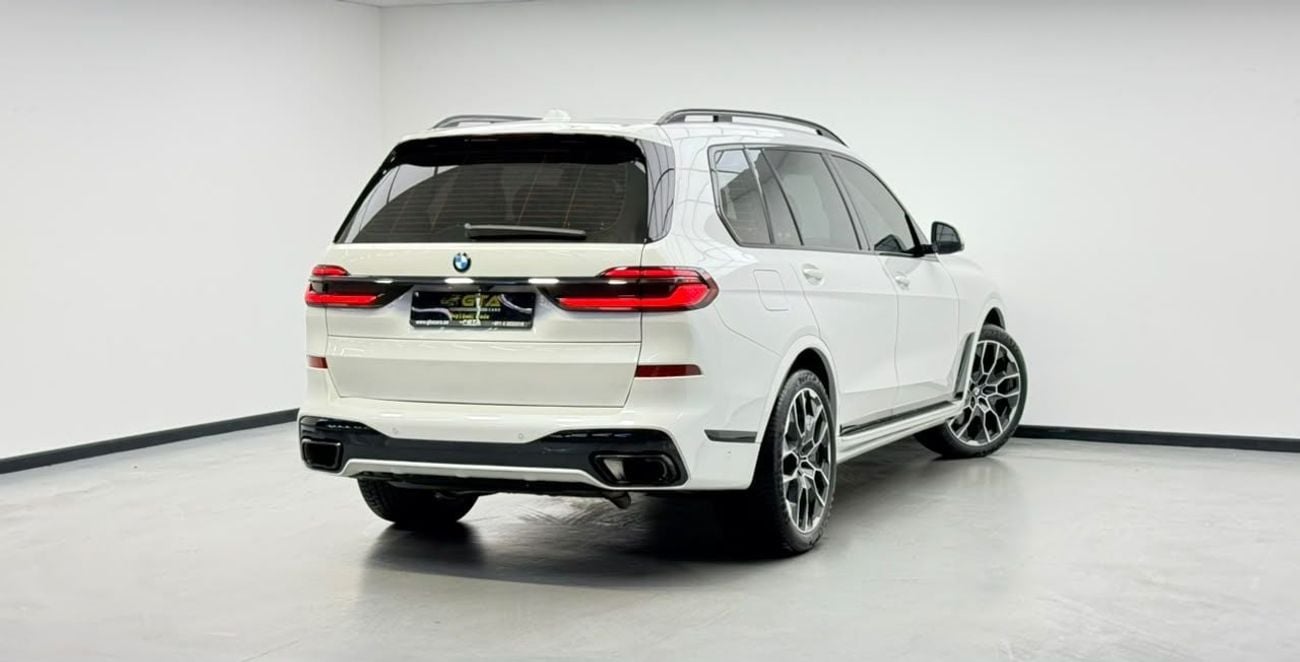 بي أم دبليو X7 XDRIVE40i لوكس M SPORT PACKAGE بي إم دبليو X7 xDrive40i M-Sport موديل 2024، ضمان بي إم دبليو + باقة خدمة 2029، سجل صيانة كامل من بي