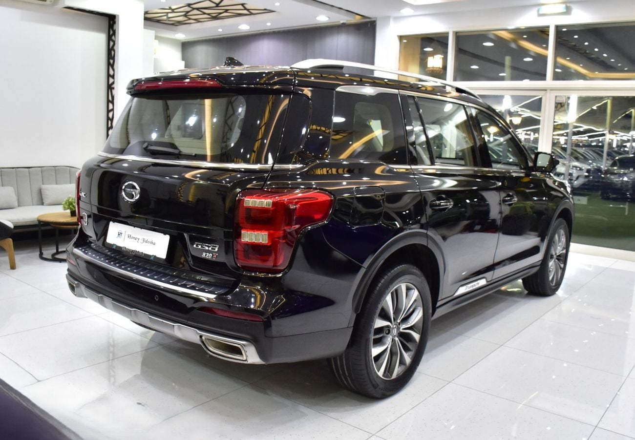 GAC GS8 GL EXCELLENT DEAL for our GAC GS8 320T ( 2021 Model ) in Black Color GCC Specs