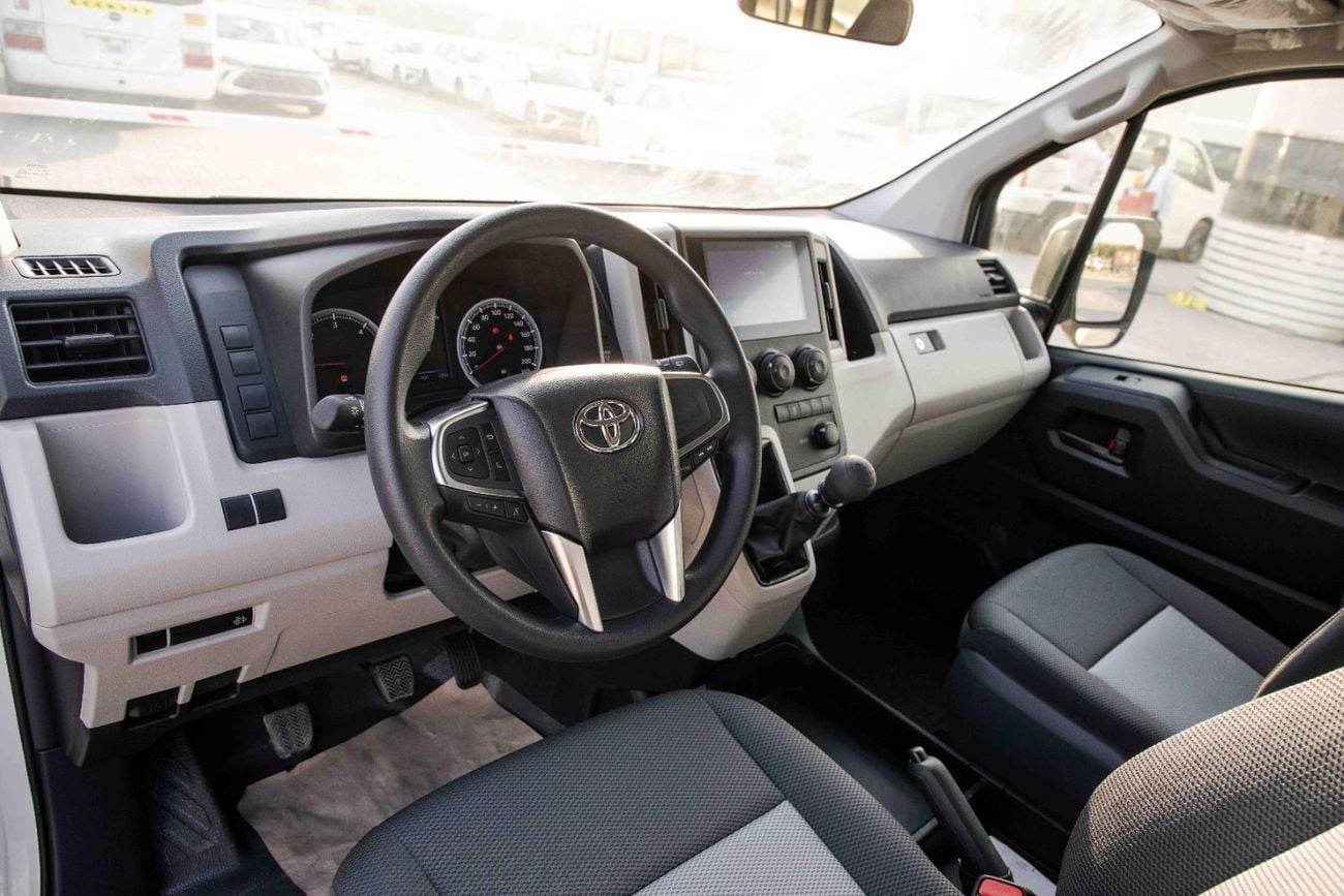 Toyota Hiace GL Manual 2.8L - White Inside Dark Grey | Export Only
