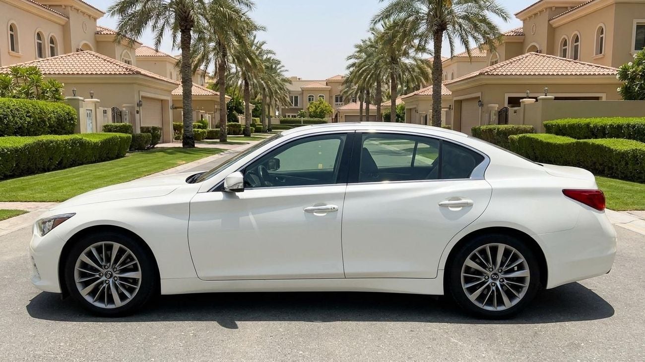 Infiniti Q50 LUXE 2024 | AED 1246/Month | 0 DP | 30 Day Return | Warranty | Service History
