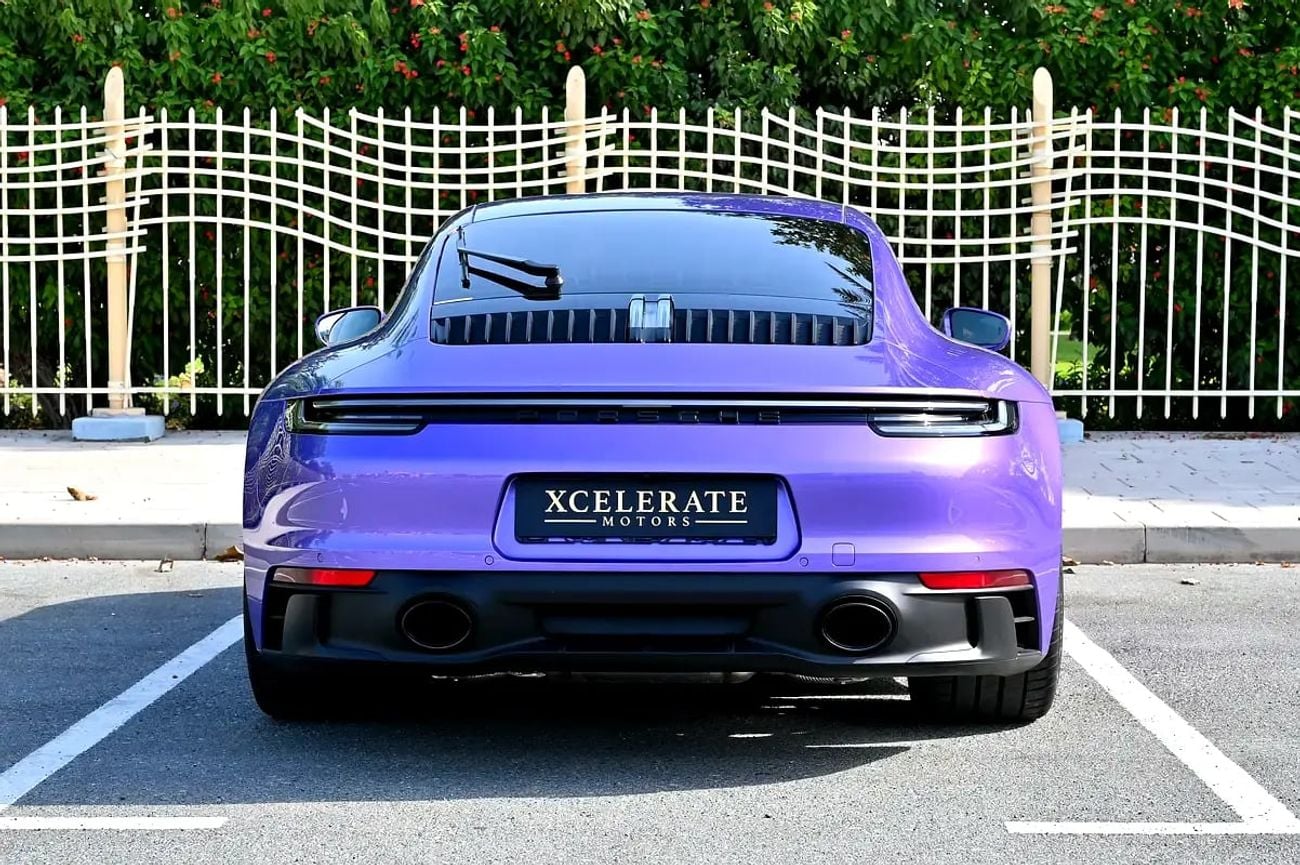 Porsche 911 CARRERA GTS Manual | Purple | 3.0L Twin-Turbo Flat-6 | 480 HP | 2,751 KM