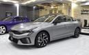 كيا K5 عرض ممتاز لسيارة كيا K5 GT-Line (موديل 2025) باللون الرمادي المطفي بمواصفات دول مجلس التعاون الخليجي
