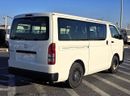 تويوتا هاياس GL Toyota Hiace Std Roof 15 Seater 2.7l Petrol M/T RWD White Color 2026 Model