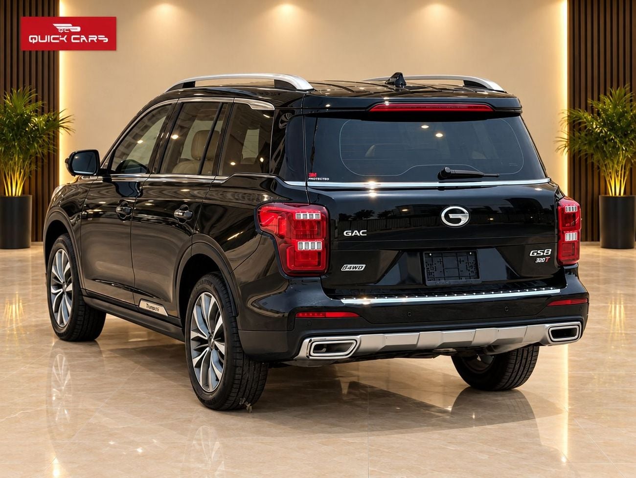 جي إي سي GS 8 GL سيارة GAC GS8 320T i-4WD Turbo موديل 2021 | مواصفات خليجية | 7 مقاعد | 87,479 كم