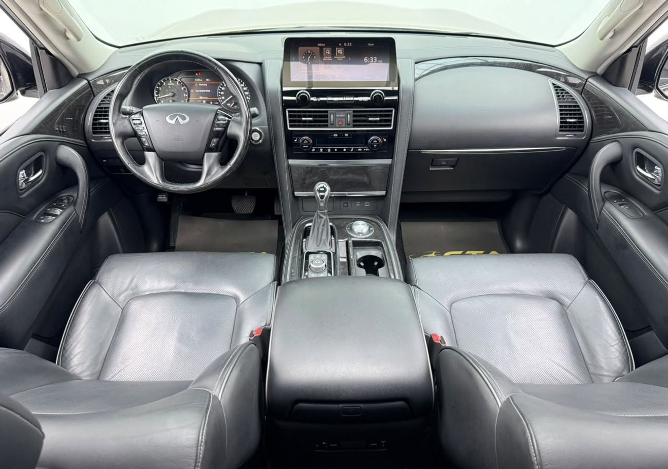 إنفينيتي QX80 LUXE SENSORY PROACTIVE إنفينيتي QX80 LUXE موديل 2022، ضمان إنفينيتي ساري حتى 2027، سجل صيانة كامل لدى إنفينيتي، 7 مقاعد، خل