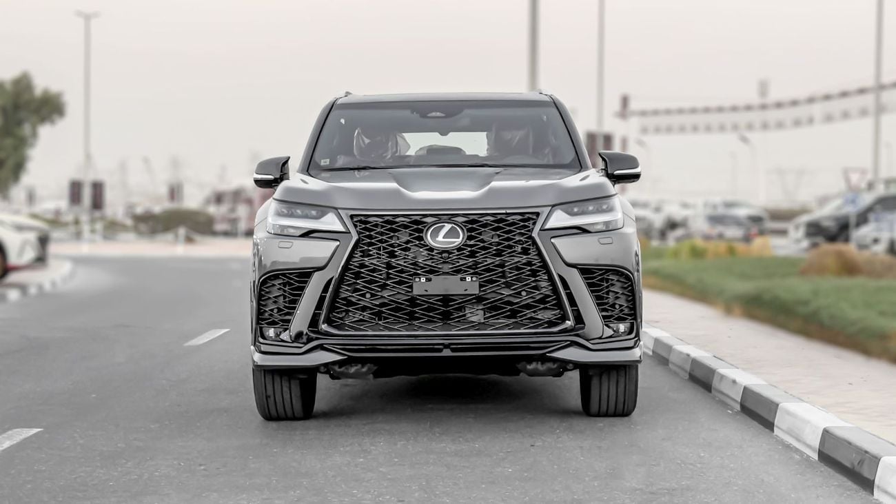 Lexus LX700h F SPORT 2026 Lexus LX700h F-Sport 3.5L AT Hybrid With Autopark (Gray-Red)