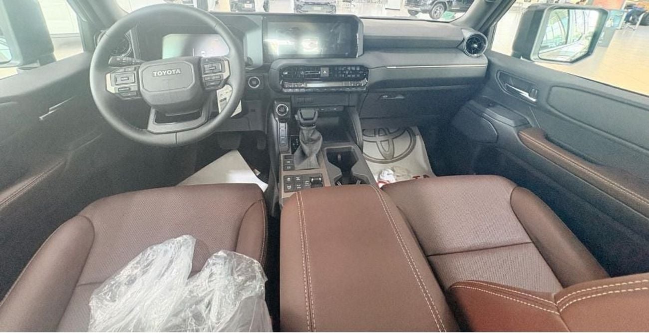 تويوتا برادو محرك بنزين سعة 2.4 لتر، ناقل حركة أوتوماتيكي، مواصفات خليجية