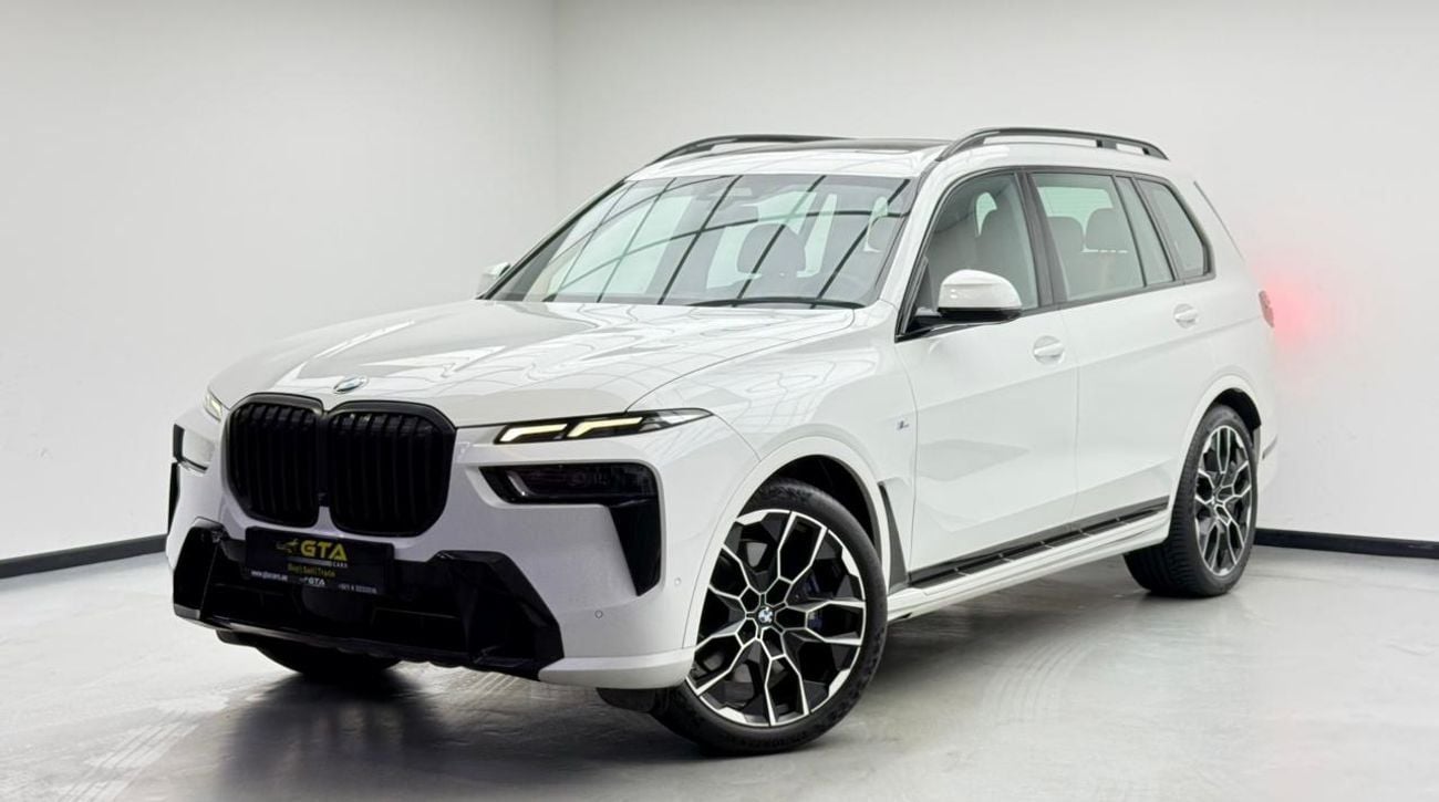 BMW X7 40i LUXURY 2023 BMW X7 xDrive40i, 2028 BMW Warranty + Service Pack, Full BMW Service History, GCC
