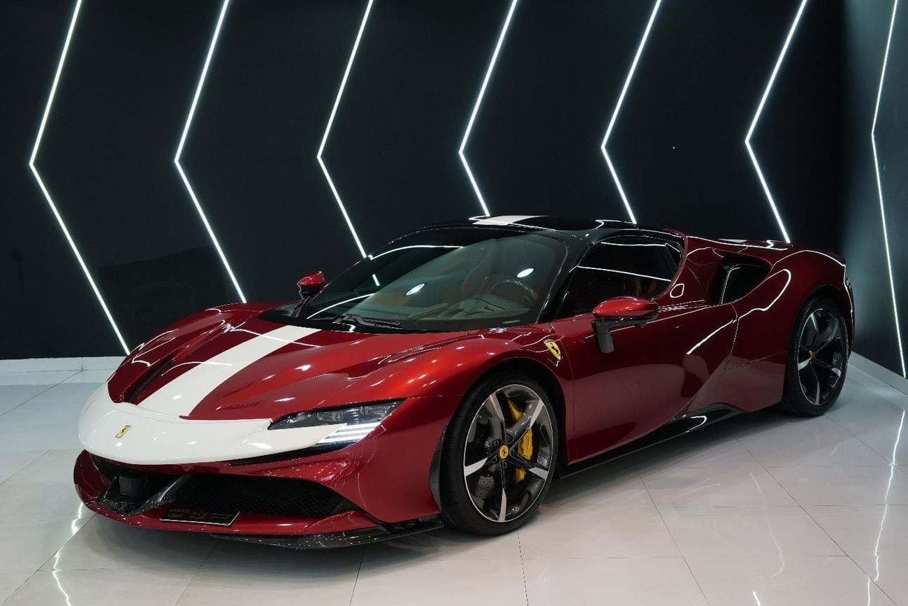 Ferrari SF90 SPIDER ADAS Full Pack, Carbon Fiber Pack, Daytona Seats, Dealer Warr + Serv!!