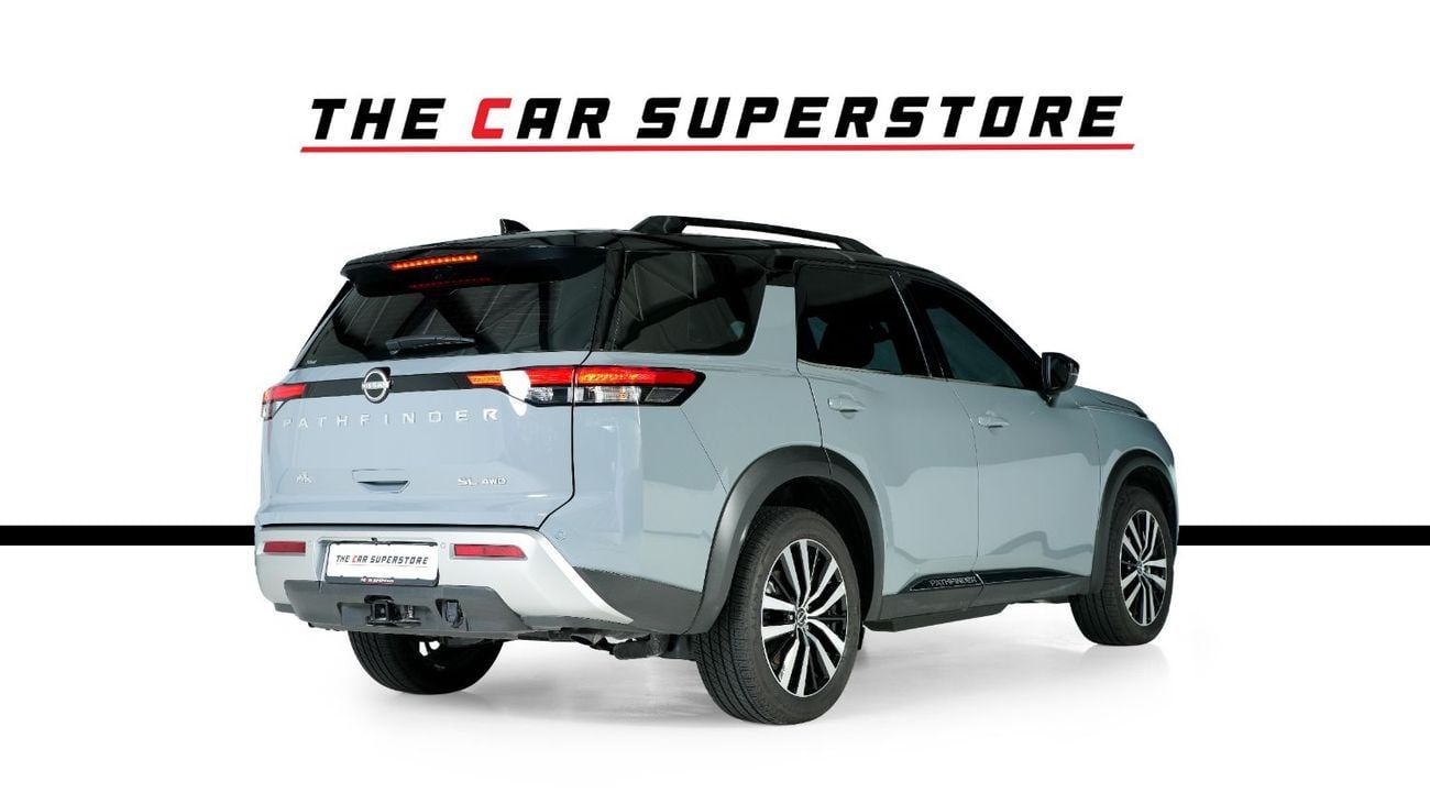 Nissan Pathfinder SL 4WD-7 Seats-Low Mileage-warranty valid till 2031 & service contract valid till 2029