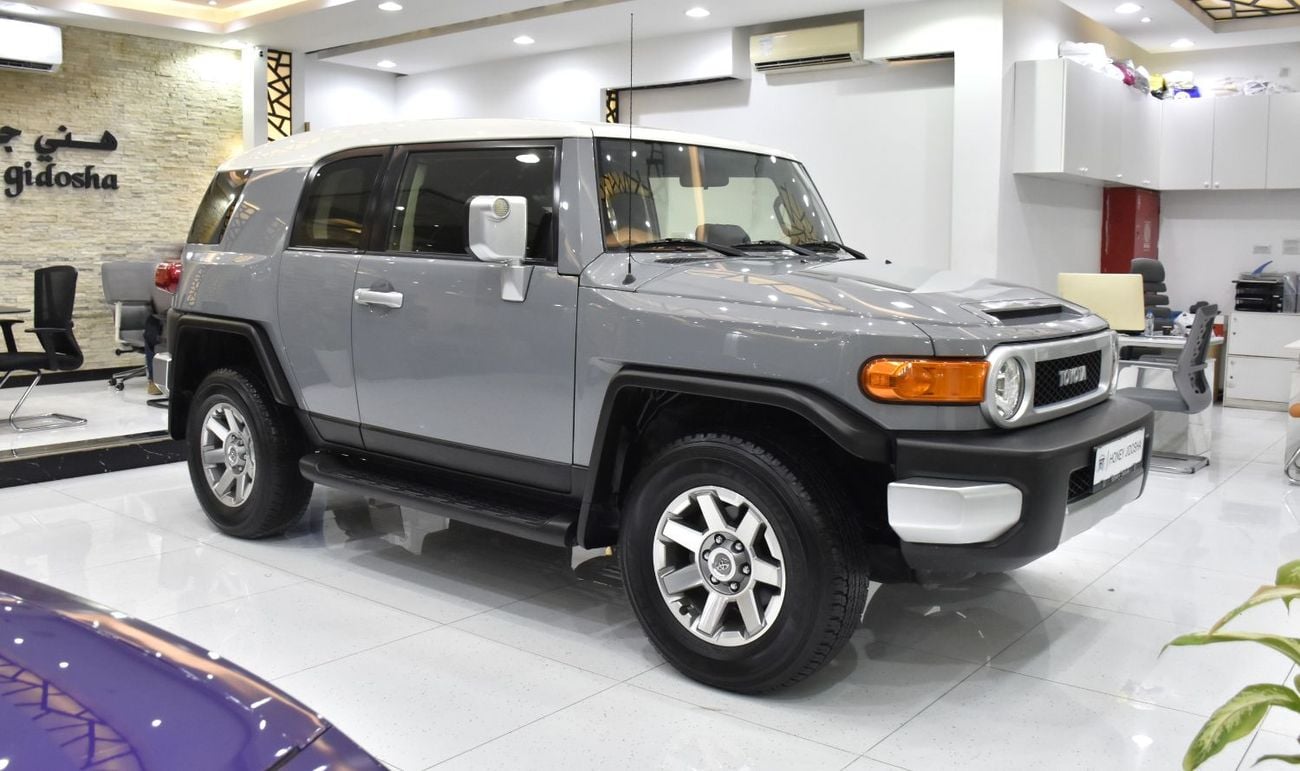 Toyota FJ Cruiser GXR EXCELLENT DEAL for our Toyota FJ Cruiser ( 2023 Model ) in Silver Color GCC Specs