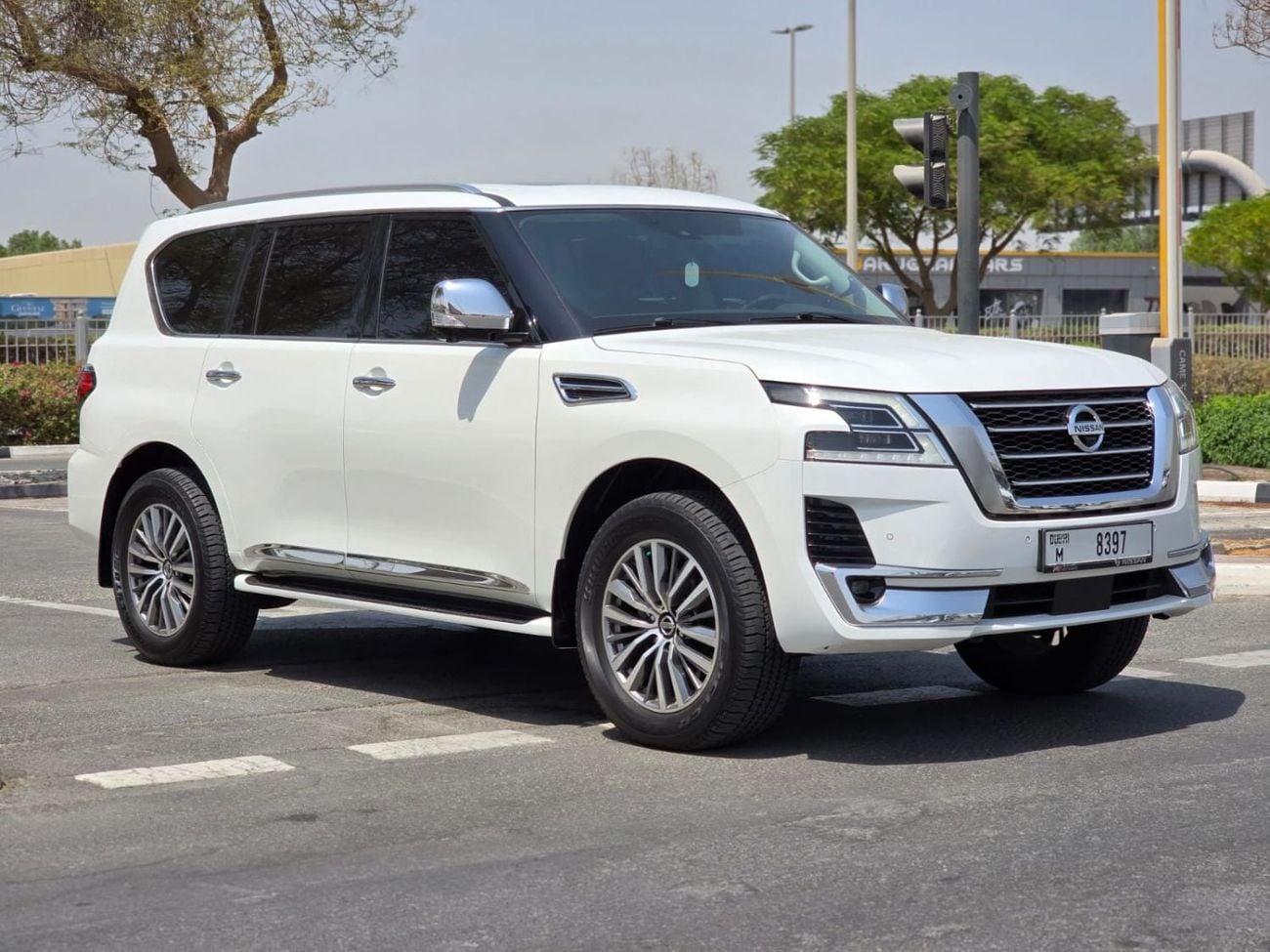 Nissan Patrol SE PLATINUM CITY GCC FULL AGENCY SERVICE NO REPAINT