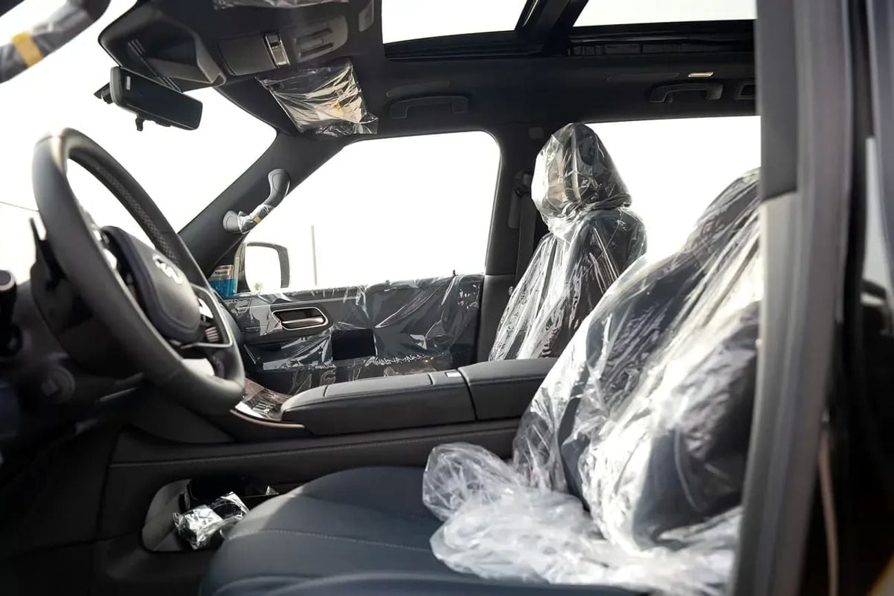 Infiniti QX80 SENSORY CAPTAIN CHAIRS 7Seats 2026 GCC specs (FOR EXPORT ONLY)