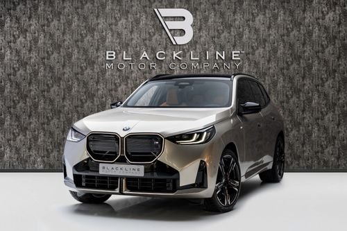 بي أم دبليو X3 M50 XDRIVE اشترِ الآن، وادفع في عام 2027 | معيار بلاك لاين | ضمان بي إم دبليو 2030 + عقد خدمة