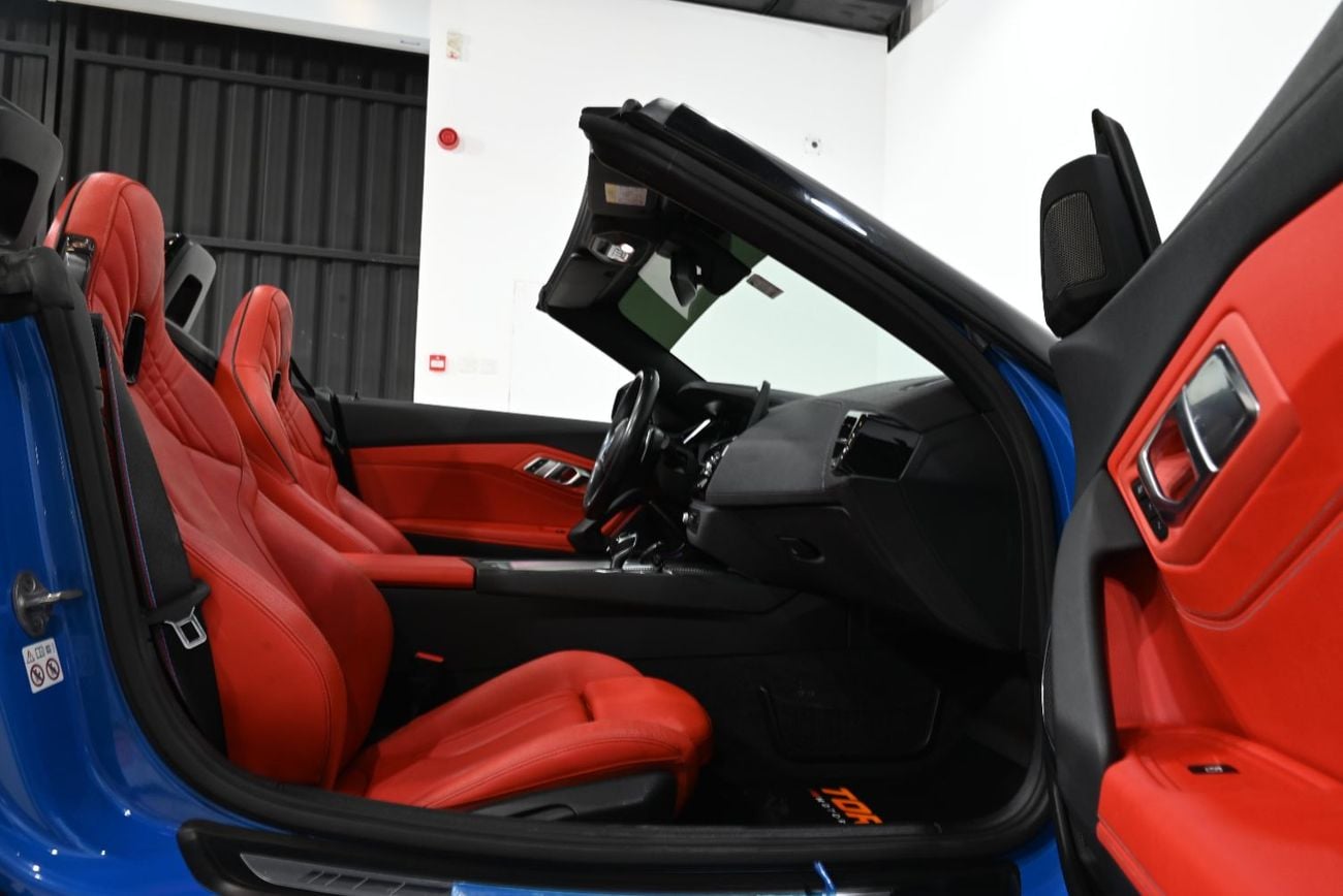BMW Z4 sDrive 20i M SPORT 2021 BMW Z4 sDrive20i M-sport, 4/2027 Royal Swiss Warranty and Service Pack, GCC