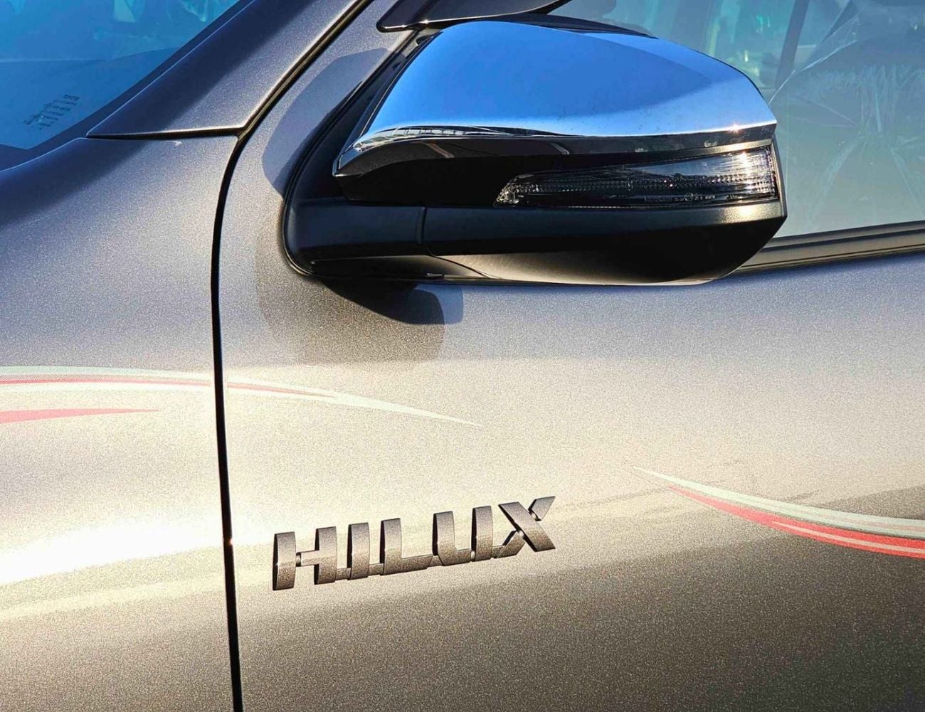 Toyota Hilux TOYOTA HILUX BASIC NARROW BODY || DOUBLE CABIN | 2.4L DIESEL A/T 4WD | PWR WINDOWS (CODE # HDA) GRAY