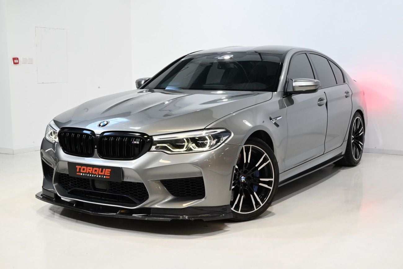 بي أم دبليو M5 Competition 2019 BMW M5 F90 Competition, Service History, 1 Year Warranty, Excellent Condition, Clean Title