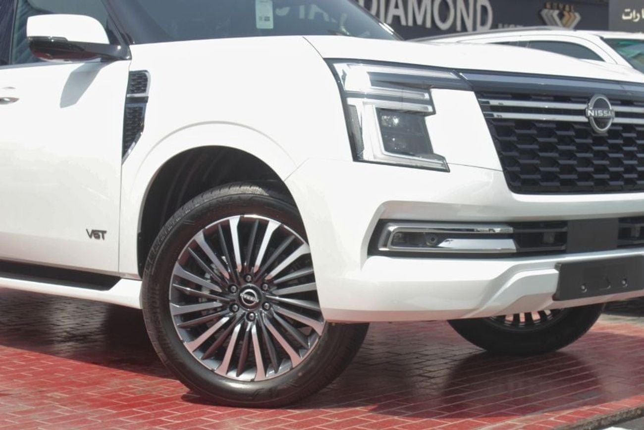 Nissan Patrol LE PLATINUM CITY , UNDER WARRANTY & SERVICE CONTRACT FROM AL ROSTAMANI
