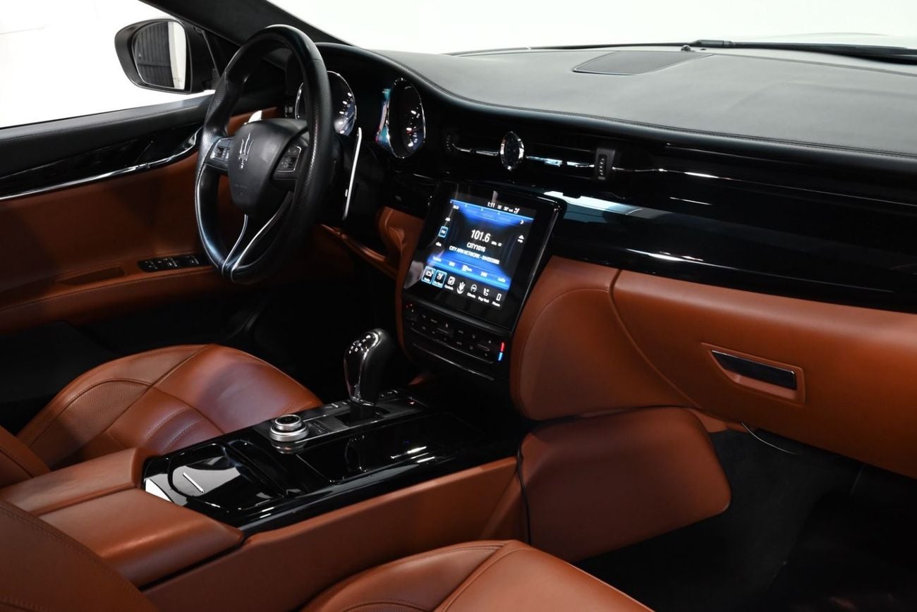 مازيراتي كواتروبورتي GTS 2017 Maserati Quattroporte GTS, Full Service History, Excellent Condition, GCC
