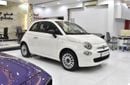 Fiat 500 DOLCEVITA EXCELLENT DEAL for our Fiat 500 Dolcevita ( 2024 Model ) in White Color GCC Specs