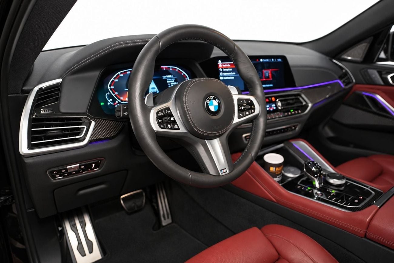 بي أم دبليو X6 40i M SPORT EXCLUSIVE بي إم دبليو X6 XDRIVE 40I M KIT موديل 2021 بمواصفات دول مجلس التعاون الخليجي