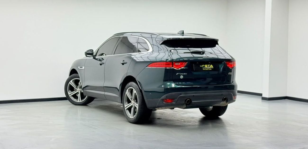 جاكوار F بيس PRESTIGE جاكوار F-Pace 25T موديل 2018، سجل صيانة كامل، كاملة المواصفات، بحالة ممتازة، خليجية