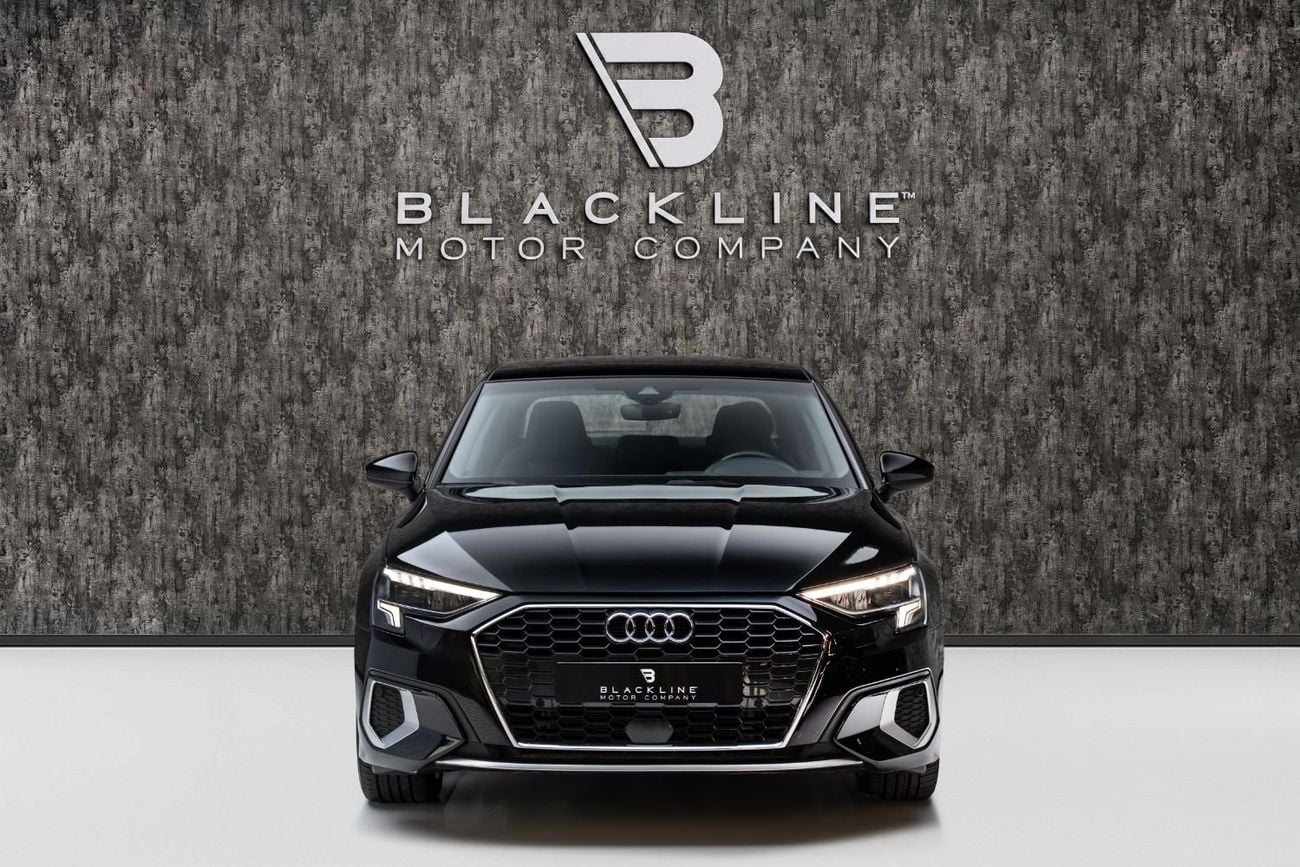 Audi A3 35 TFSI ADVANCED BUY NOW, PAY LATER | THE BLACKLINE STANDARD | 2028 Audi Warranty and Service Contract