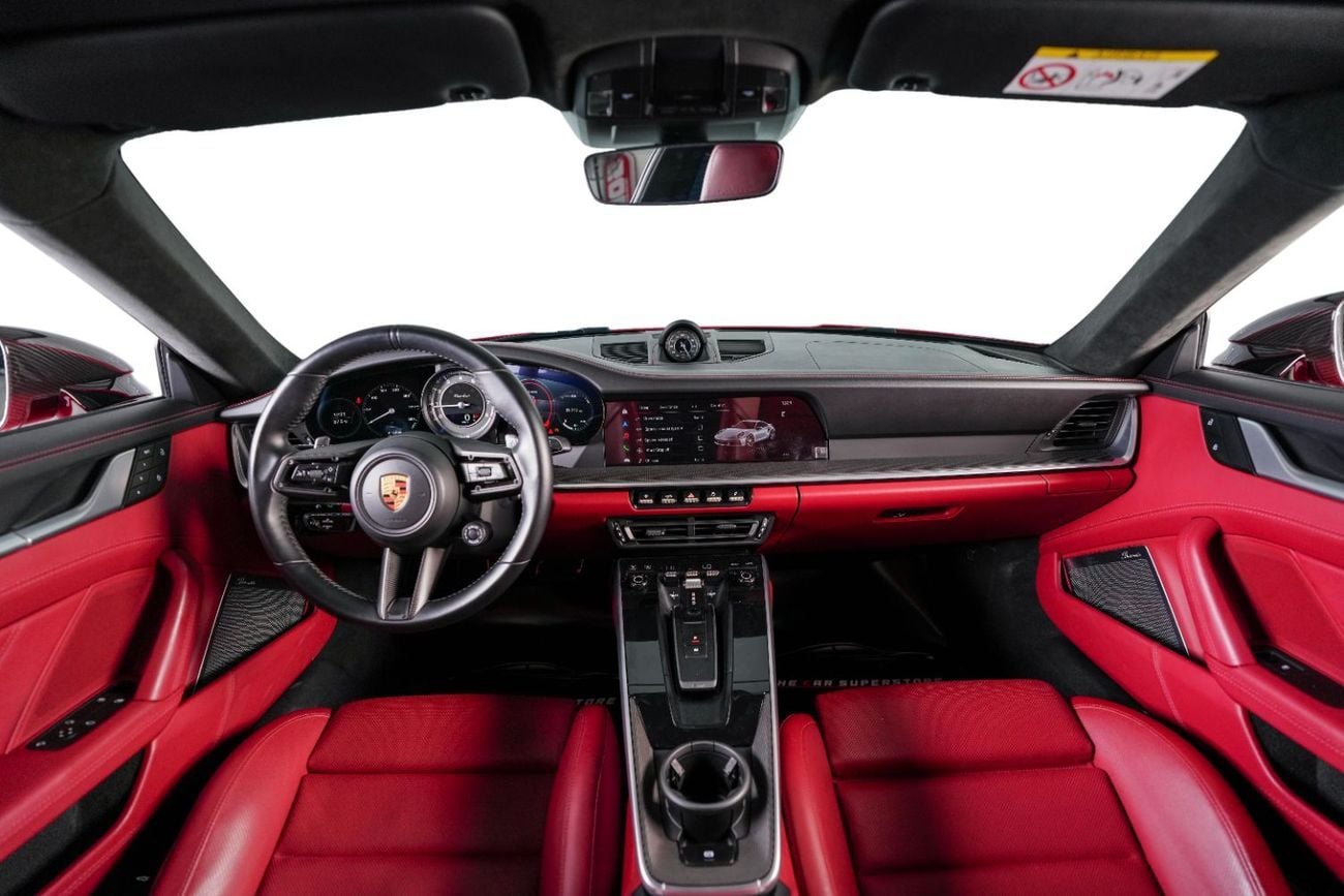 بورش 911 TURBO Bespoke Order-Carbon Fiber Light Weight Package-porsche warranty till 2028
